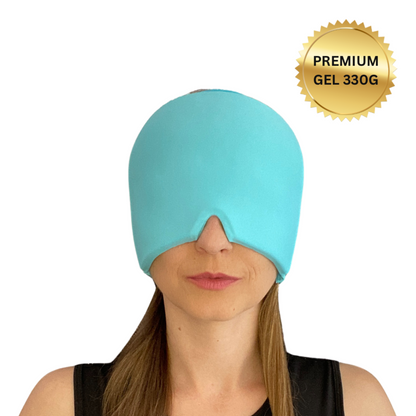 Migraine relief cap – cold or hot soothing compression therapy