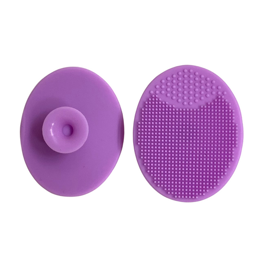 Silicon face brush (purple)