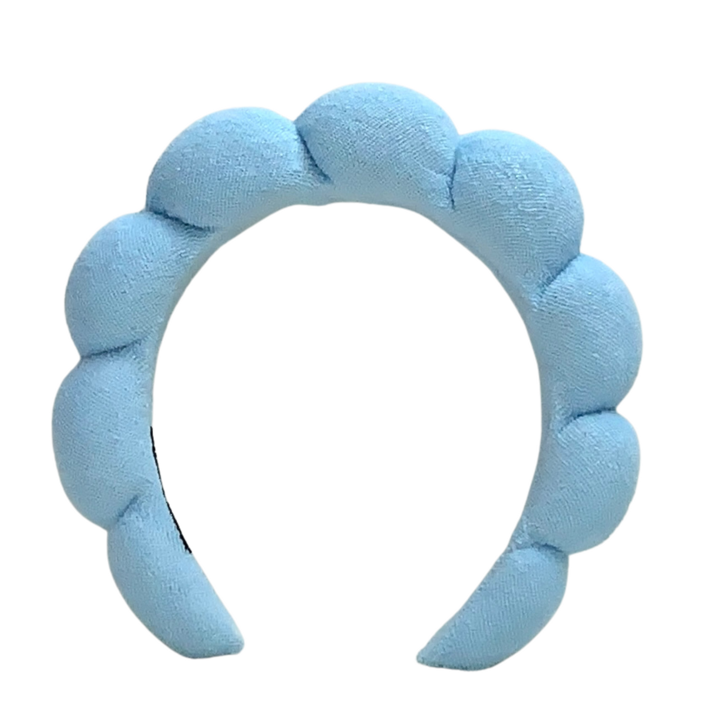 Soft sponge padded SPA headband (blue)